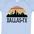 thumbnail image 4 of Inktastic Dallas Texas Skyline Vintage Boys or Girls Baby Bodysuit, 4 of 5
