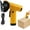 Yellow, variant on Rechargeable High-Speed Cardboard Cutter, 2026 New 4.2V Cordless Cutter with LED Light, Portable Electric Rotary Cutter for Industrial Use, Heavy Duty Power Cutting Tool for Professionals