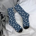 thumbnail image 5 of Yiaed Sea octopus Print Great elasticity Crew Socks Sports socks for Men and Women, 5 of 6