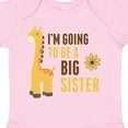 thumbnail image 4 of Inktastic I'm Going to Be a Big Sister Giraffe Girls Baby Bodysuit, 4 of 5