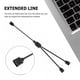 thumbnail image 4 of Cable De Extensión Argb Adaptador de cable de extensión ARGB Cable divisor RGB para placa base (12V 4Pin) Likrtyny  Para estrenar, 4 of 7