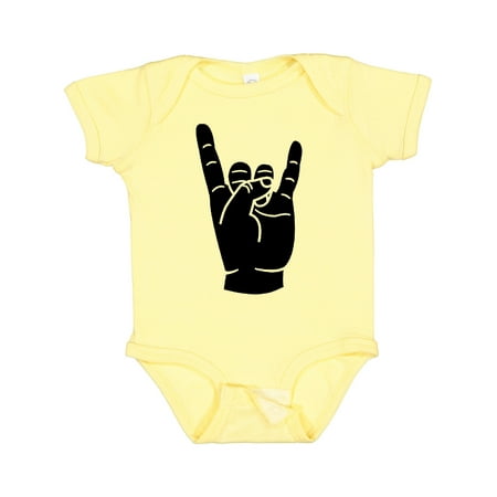 

Inktastic Rocker Horns Gift Baby Boy or Baby Girl Bodysuit