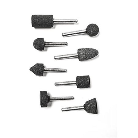 UPC: 0081838752002 | Century Drill & Tool Aluminum Oxide Mounted Point Set Assorted Shapes 55560 rpm 8 pc