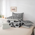 thumbnail image 6 of Castle Fairy Abstract Leopard Print Twin Bedding Sets,Cheetah Print Bedding Comforter Set, 6 of 8