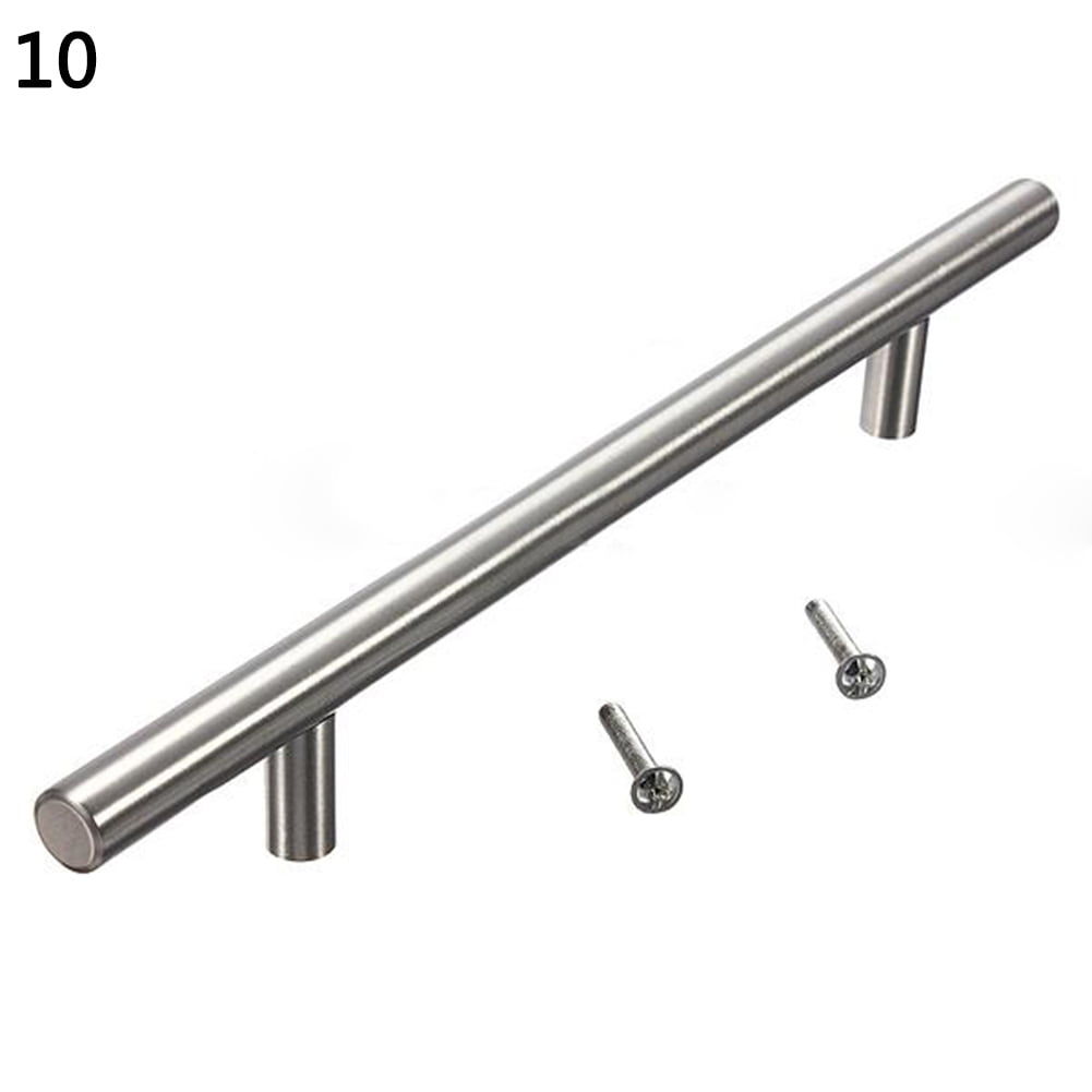 WindC 12mm Stainless Steel T Bar Handle Pull Knob for Kitchen