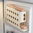 thumbnail image 4 of Rolling Slide Type Egg Storage Box Refrigerator Side Door Egg Box Special Fresh Keeping Box Organizing Container, 4 of 6