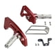 thumbnail image 5 of 2 reposapiés traseros para motocicleta, accesorio para ciclismo Rojo, 5 of 9