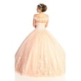 thumbnail image 2 of Women's Layla K Vestidos De Quinceañera 15 Años LK160 Ball Gown Blush Pink And6 Blush Pink/NUDE, 2 of 5