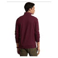 thumbnail image 2 of Polo Ralph Lauren Luxury Jersey 1/4 Zip Pullover Sweater Spring Wine 3Xltl/Lg, 2 of 2