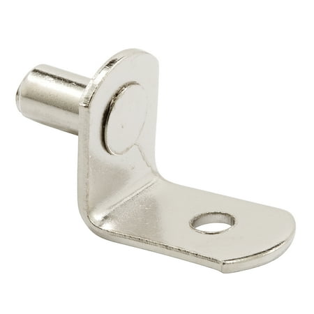 

1/4 in. Nickel Plated Shelf Support (8-pack)