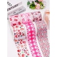 thumbnail image 3 of Cintas del día de Navidad copo de nieve árbol de Navidad grosgrain/cinta de satén cinta impresa para adornos para manualidades arco 10 yardas 86140, 3 of 4