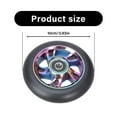 thumbnail image 5 of 2pack Inlines Skating Wheel Bearing Glitters Wheel Adults Kids Roller Wheel, 5 of 8