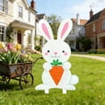 thumbnail image 2 of B Easter Themed Acrylic Lawn Sign With Plastic Stake, Weatherproof Garden Yard Outdoor Holiday Decoration, 2 of 7