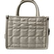 thumbnail image 3 of Bolsa Steve Madden Mini Tote Binko Sqares Beige, 3 of 7