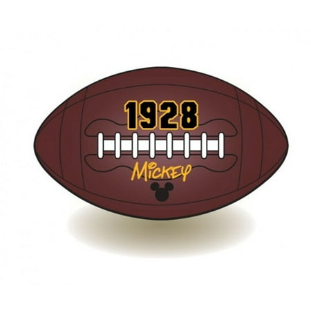 - magnet - disney - mickey mouse rugby ball new toys licensed 85176