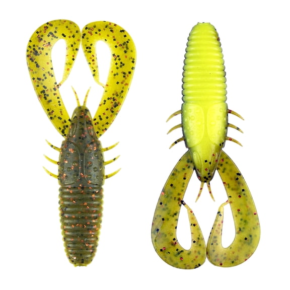 6th Sense Stroker Craw 3.3 in Soft Plastic Craw Bait Jig Trailer and Flipping Bait Made in USA