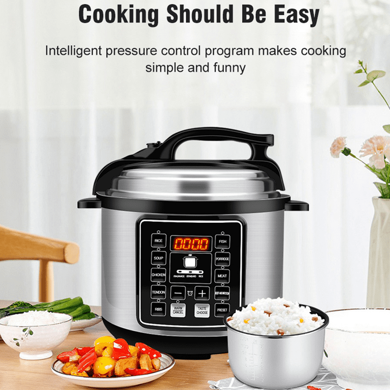 Bothyi Stovetop Pressure Cooker Portable Rice Cooker Fast Heating  Multifunction Kitchen Stew Soup Pot Kitchen Pressure Pot for Indoor Outdoor  Hotel