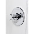 thumbnail image 3 of Kingston Brass KB6331AXTO Restoration Single-Handle Pressure Balanced Tub Faucet in Polished Chrome, 3 of 7