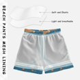 thumbnail image 3 of FORMRS Boys Swim Trunks Quick Dry Mesh Liner Boardshorts Sizes XS-XL, Capybaras Swimming, 3 of 7