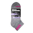 thumbnail image 1 of Tin Wilson para Mujer, Quarter Afelpado Liso Multicolor 3 Pares Unitalla, 1 of 4