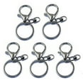 thumbnail image 1 of 5x  Clasp Lobster Swivel Clip Keyring Bag Charms Findings 65mm, 1 of 3