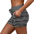 thumbnail image 4 of biudgviw Summer Shorts for Women Drawstring Elastic Waisted Athletic Shorts Comfy Plus Size Lounge Workout Shorts with Pockets, 4 of 6