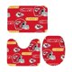 thumbnail image 4 of Juego de alfombras de baño de 3 piezas del equipo KC_Chiefss Alfombra antideslizante para baño de 24 x 16 pulgadas, 4 of 7