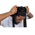 thumbnail image 2 of Durag ForceWave Silky 360 Wave para hombre y mujer, color negro, 2 of 7