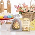 thumbnail image 3 of Beautynvta Easter Pocket Hug Gift, Acrylic Colorful Egg Animal Figurines with Inspirational Message Card and Organza Bags, for Employee Appreciation Coworker Friend Family Gifts, 3 of 6