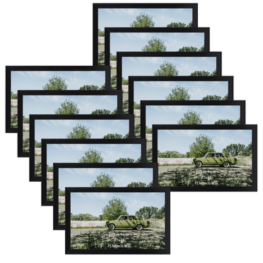 12 Pack 8.5x14 Picture Frames, Black Photo Frame for Home Decor
