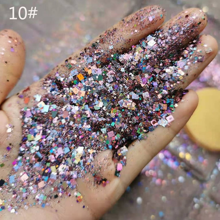 Nail Glitter Sequins Holographic Nail Art Manicure Decorations for