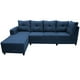thumbnail image 1 of Sala Esquinera El Bazar Store Freya Azul marino 275x160 cm, Tela Lino nacional, Modular, 1 of 5