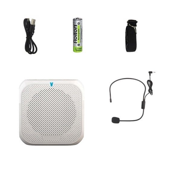Portable Mini Audio Voice Amplifier Megaphone Booster With Wired Microphone Loudspeaker Speaker MP3 Teachers Voice Amplifier ,Easy to Operate