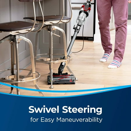 BISSELL - CleanView Pet Slim Corded Vacuum - Mambo Red
