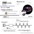 thumbnail image 2 of Serie de Luces Navideña L582424 NaviColor., 2 of 5