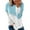 Blue, variant on ZKCCNUK Womens Casual Lg Sleeve Sweatshirt Comfortable Breathable Round-Neck Sweatshirt Cute Pullover Relaxed Fit Tops Shirt Blouses