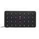thumbnail image 1 of Cartera Malubero Vintage Cremallera Tachuelas Negra Mujer, 1 of 3