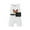 White, variant on Toddler Girls Jumpsuits Sleeveless Crew Neck Butterfly Print Belt Waist Bag Shorts Children Leisure Rompers 12-18 M