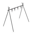 thumbnail image 1 of Trípode para acampar soporte para cocinar para fogatas trípode para barbacoa estante de aleación de aluminio suministros para barbacoa trípode para parrilla cocina con ANGGREK Otros, 1 of 8