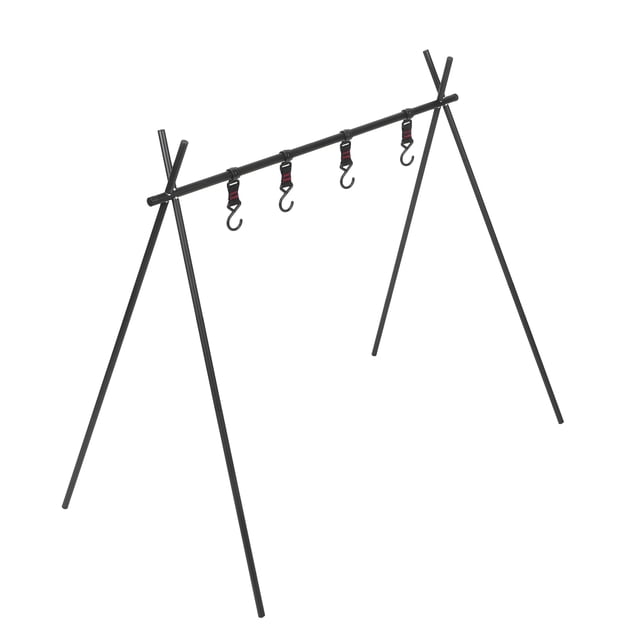 Trípode para acampar soporte para cocinar para fogatas trípode para barbacoa estante de aleación de aluminio suministros para barbacoa trípode para parrilla cocina con ANGGREK Otros