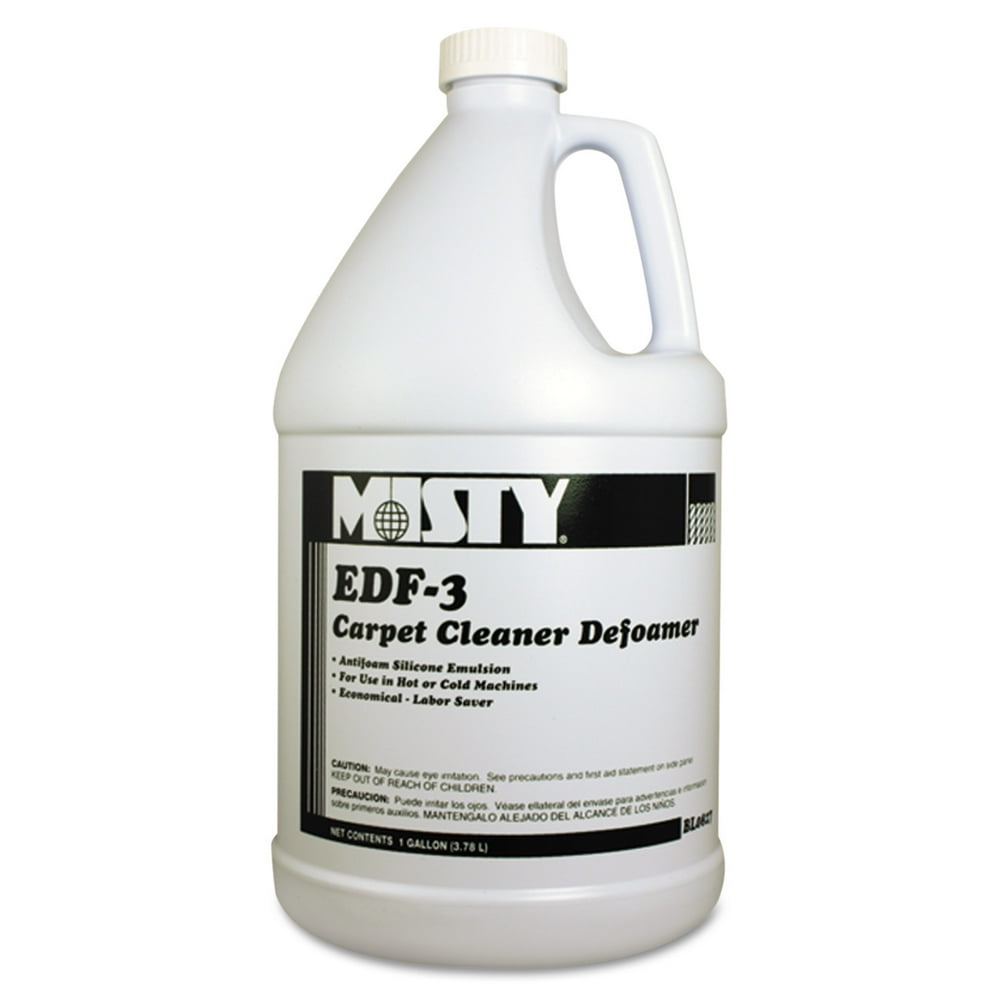 Misty EDF3 Carpet Cleaner Defoamer, 1 gal. Bottle, 4/Carton Walmart