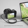 thumbnail image 3 of USB-C to Mini USB Cable,Type-C to Mini-B Charging Cord Compatible with Canon Camera,Fast Charger for GoPro Hero 3+,Ti-84 Plus,PS3 Controller,Dash Cam,Blue Yeti.Data Charger for Garmin Navigator Nuvi, 3 of 4