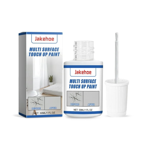 White repair paint for damaged and scratched household walls, renovation and covering, multifunctional waterproof repair paint