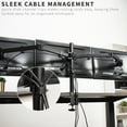 thumbnail image 4 of VIVO Triple Monitor Adjustable Mount Articulating Stand for 3 Screens up to 24", 4 of 8
