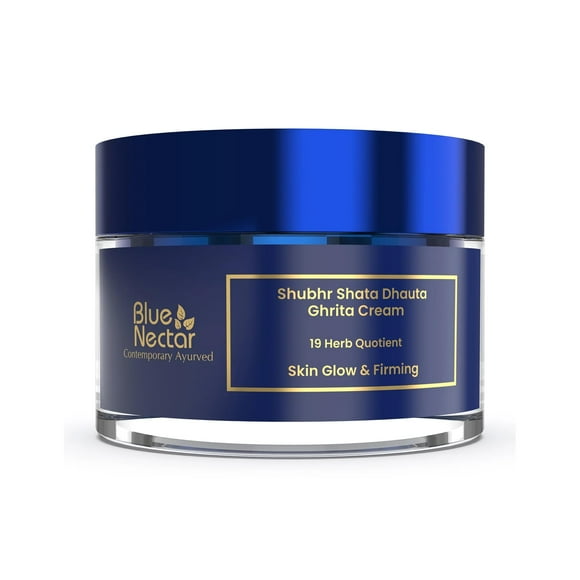 Crema facial Blue Nectar Shata Dhauta Ghrita 50 g Skin Reafirmante