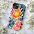 thumbnail image 5 of Sun & Sea Dual Layer Phone Case | Tropical Dolphin Fruit Art Design for iPhone 16 15 14 13 12 11 Pro Max, 5 of 6
