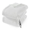 thumbnail image 2 of Heated Throw Blanket 72"x84" ,Soft Flannel & Waffle Texture Electric Blanket, 4 Heat Settings, 4 Hour Auto Shut Off, Overheat Protection, Machine Washable, for Bed, Sofa, Couch, Office, 2 of 8