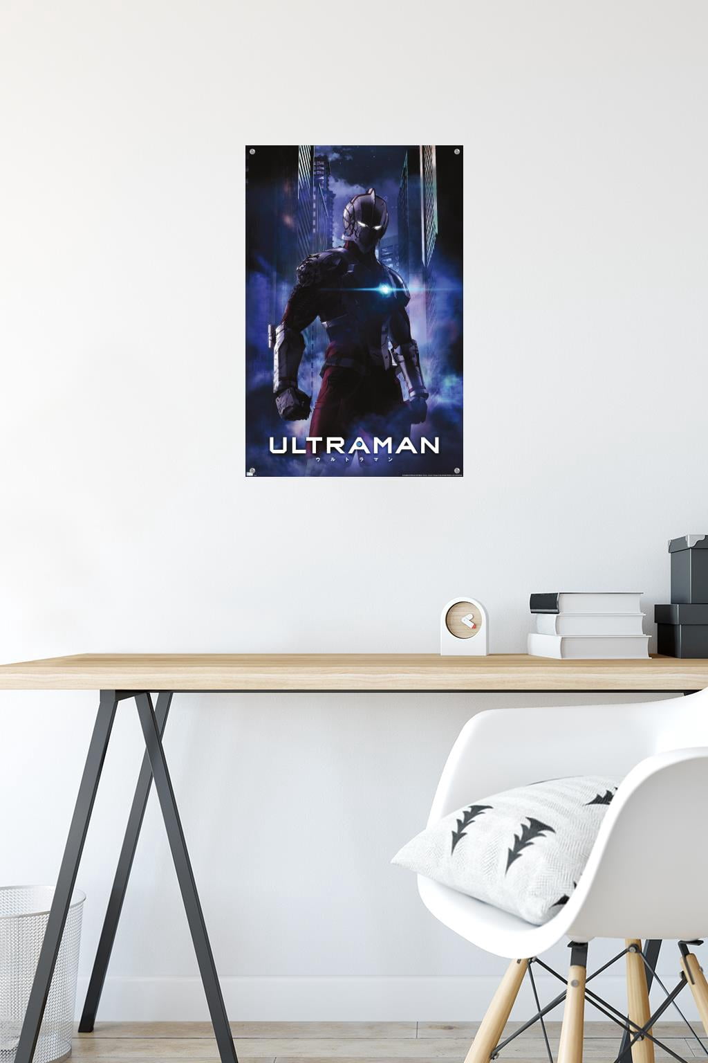 Ultraman - Dark Anime One Sheet Wall Poster with Push Pins, 14.725" x 22.375"