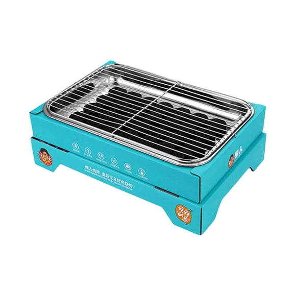 Ggdda Grilling Accessories Disposable Grill Portable Grill Barbecue Grilling Kit for Indoor & Outdoor Cooking Lightweight Ready To Use Instant Grill Set for Bbq Picnic Camping (Clearance)