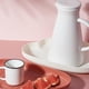 thumbnail image 5 of 2PCS Nube Forma Snack Dish Candy Fruit Plate Dry Food Plate Bowl Plato de plástico para el hogar (Blanco), 5 of 6